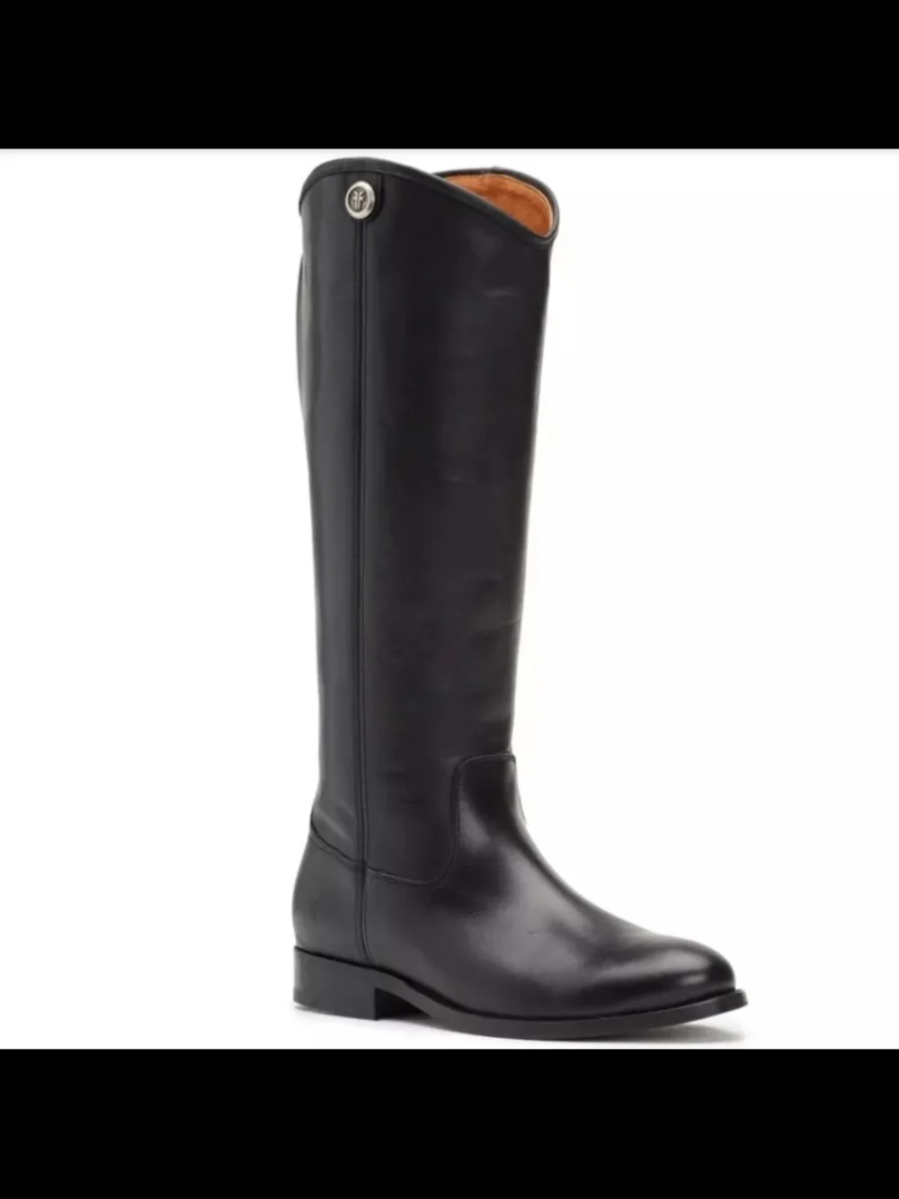 Frye Classic Tall Leather Riding Boot - Black